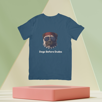 Dogs Before Dudes Unisex Dark Classic T-Shirt