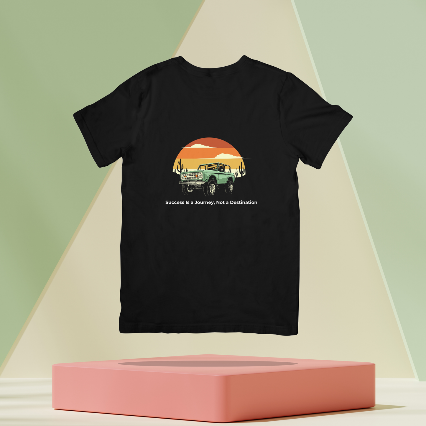 Success Is a Journey, Not a Destination Unisex Dark Classic T-Shirt