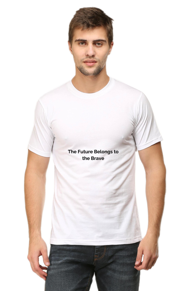 Future Belongs To The Brave Unisex Classic T-Shirt