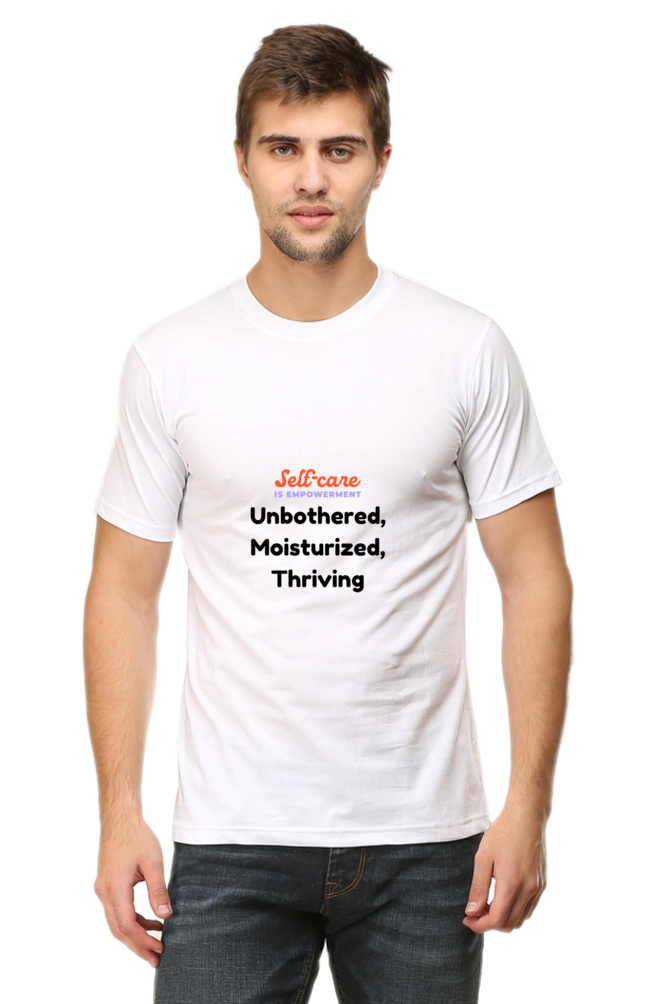 Selfcare Unbothered Moisturized Thriving Unisex Classic T-Shirt