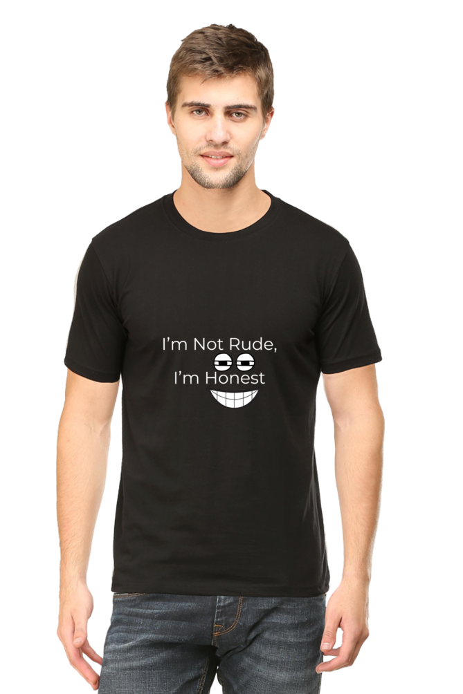 I am Not Rude, I am Honest Sarcastic Unisex Dark Classic T-Shirt