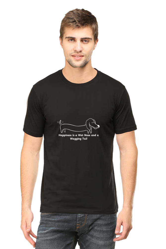 Happiness Dog Unisex Dark Classic T-Shirt