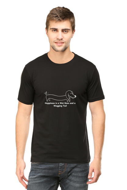 Happiness Dog Unisex Dark Classic T-Shirt