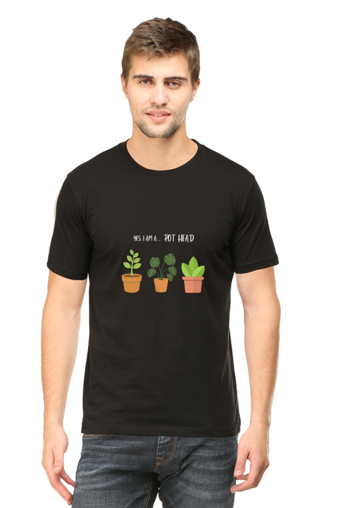 Yes I am a POT Head Unisex Dark Classic T-Shirt