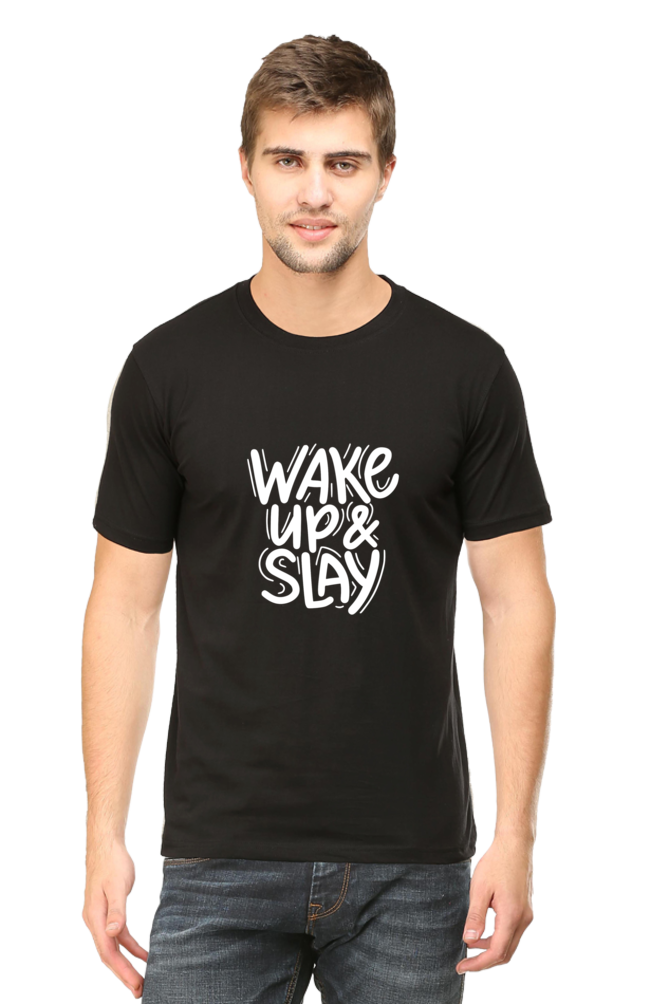 Wake Up & Slay Unisex Dark Classic T-Shirt