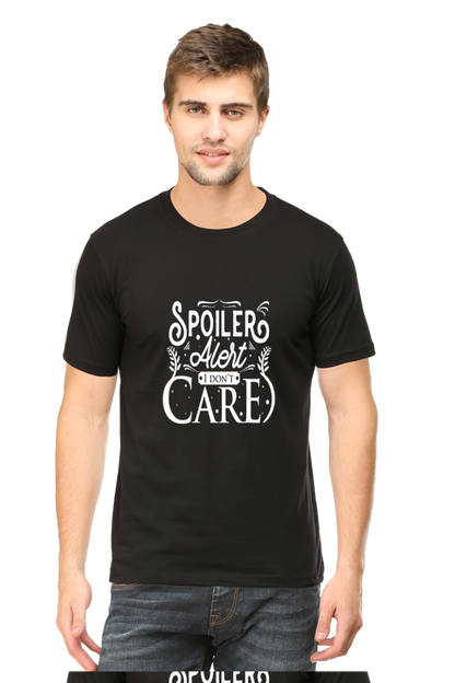 Spoiler Alert I don't Care Unisex Dark Classic T-Shirt