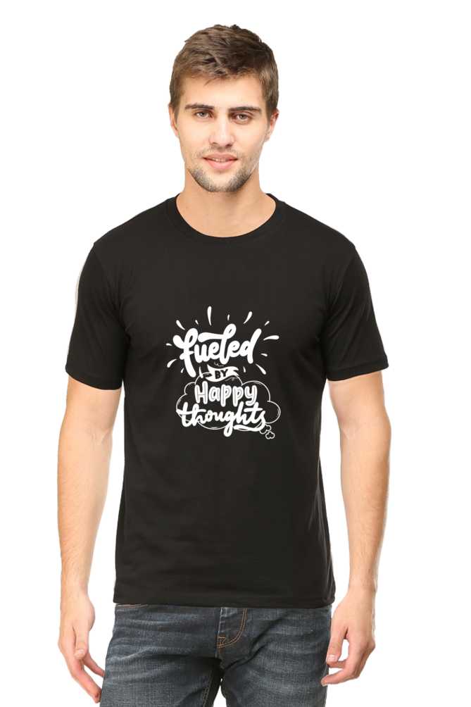 Fueled By Happy Thoughts Unisex Dark Classic T-Shirt