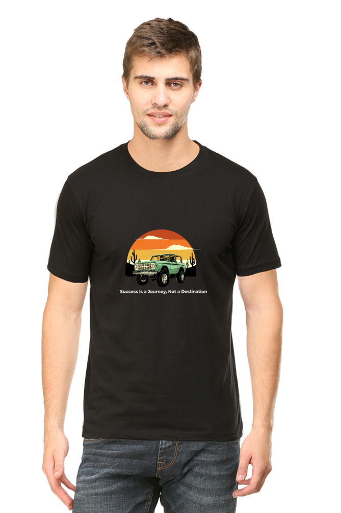 Success Is a Journey, Not a Destination Unisex Dark Classic T-Shirt