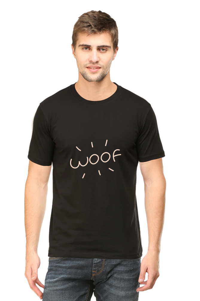 Dogs Woof Unisex Dark Classic T-Shirt