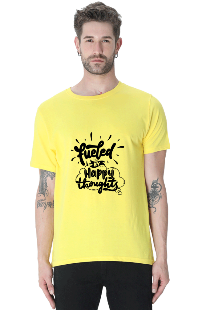 Fueled By Happy Thoughts Unisex Classic T-Shirt