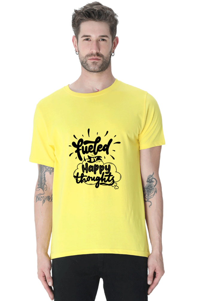 Fueled By Happy Thoughts Unisex Classic T-Shirt