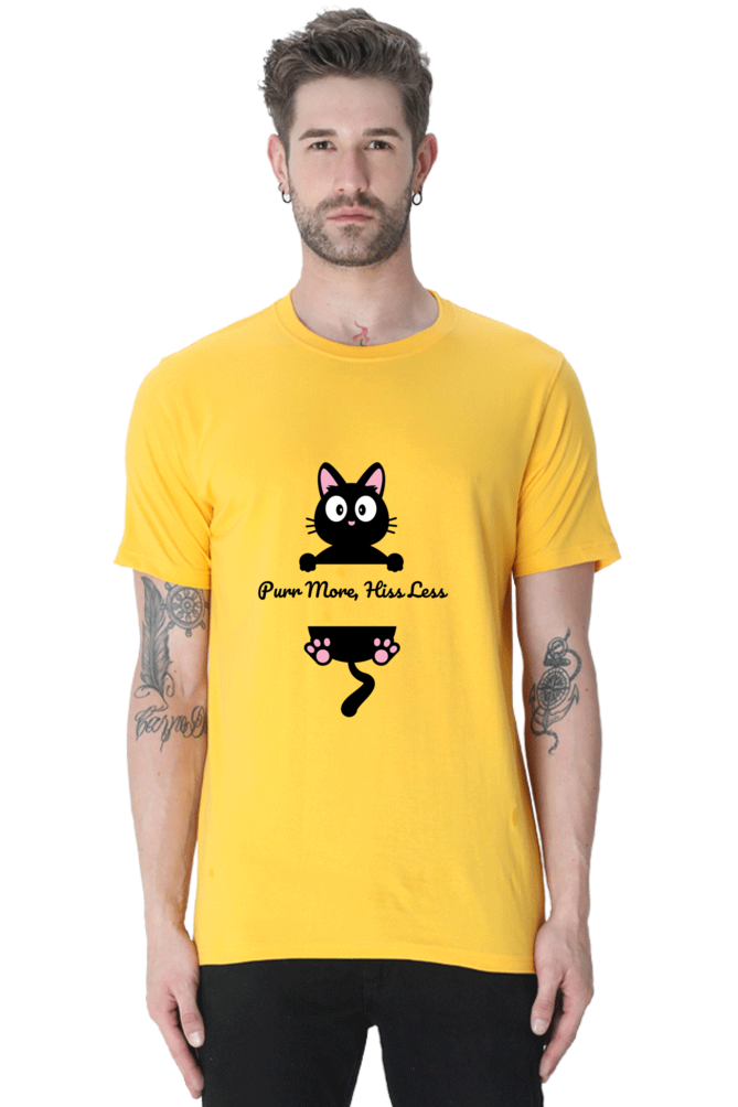 Purr More, Hiss Less Unisex Classic T-Shirt