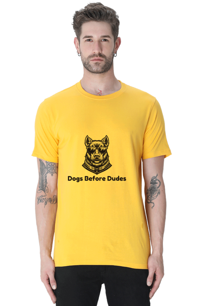 Dogs before Dudes Unisex Classic T-Shirt