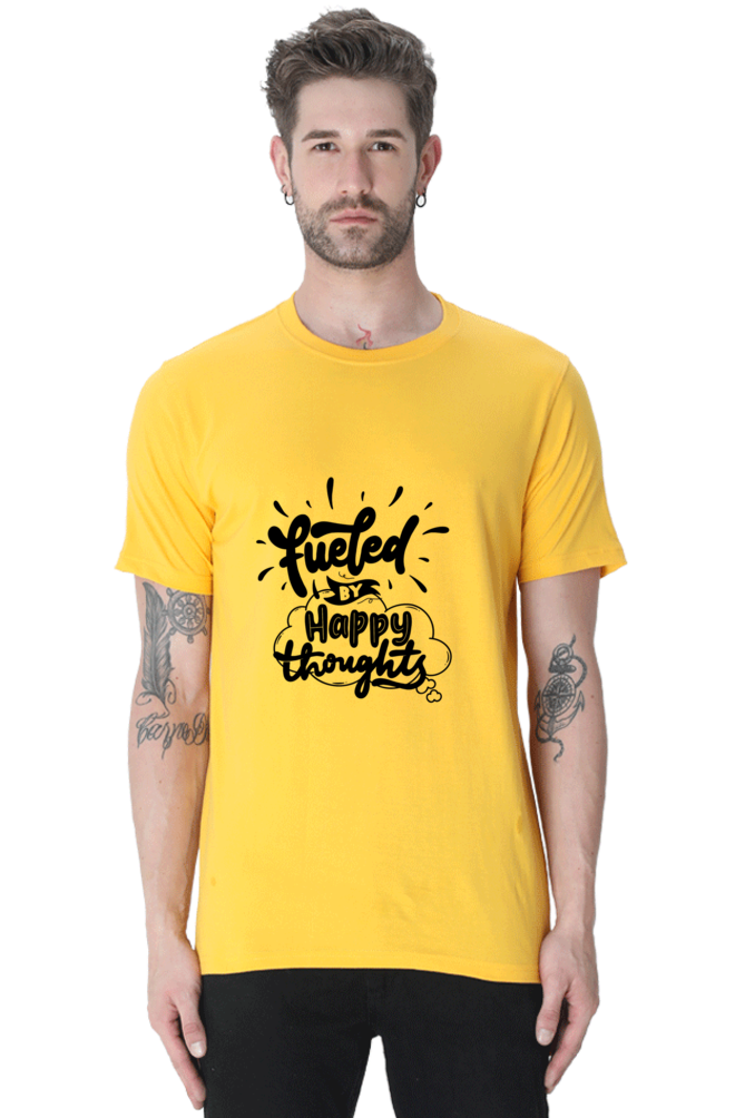 Fueled By Happy Thoughts Unisex Classic T-Shirt