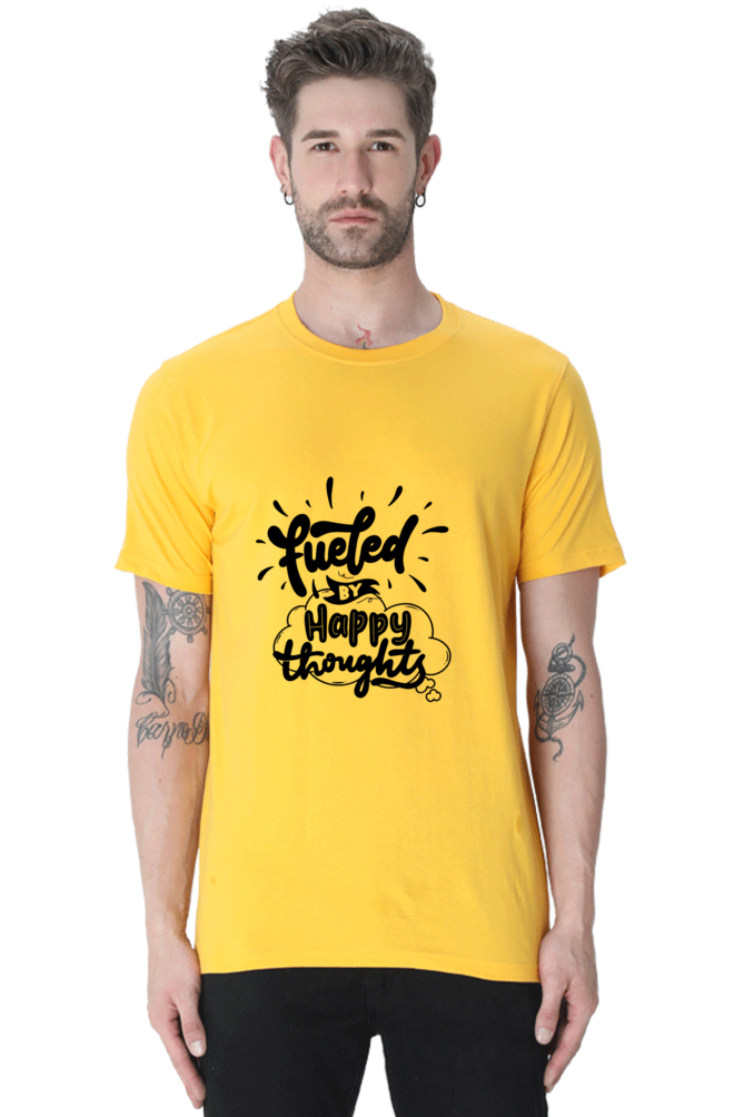 Fueled By Happy Thoughts Unisex Classic T-Shirt