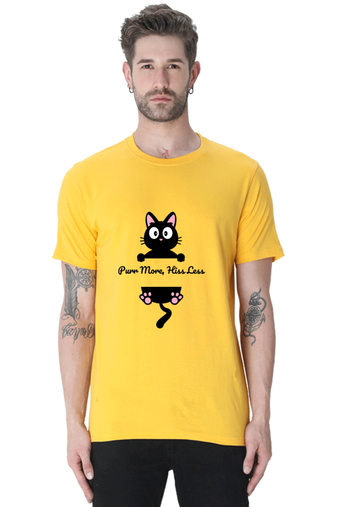 Purr More, Hiss Less Unisex Classic T-Shirt