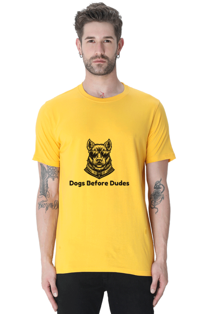 Dogs before Dudes Unisex Classic T-Shirt