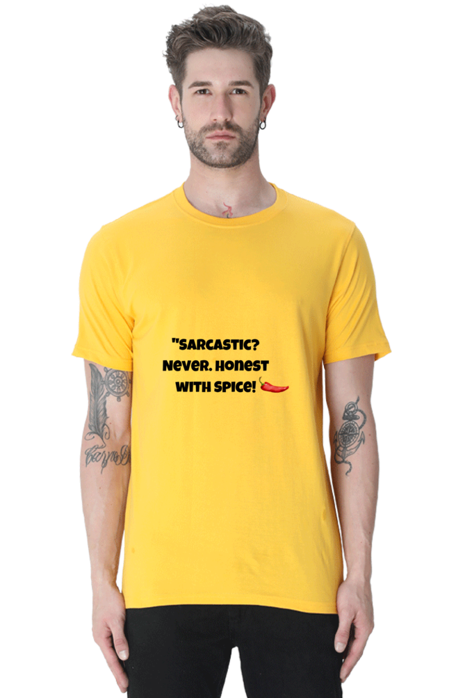 Sarcastic Never Honest with Spice Unisex Classic T-Shirt