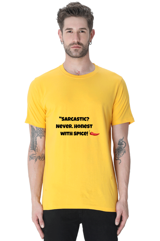 Sarcastic Never Honest with Spice Unisex Classic T-Shirt