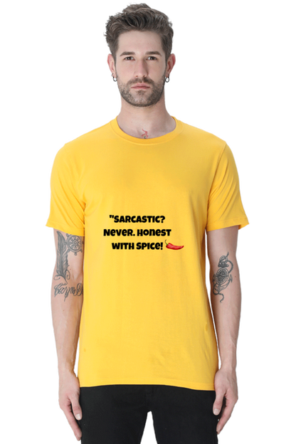 Sarcastic Never Honest with Spice Unisex Classic T-Shirt