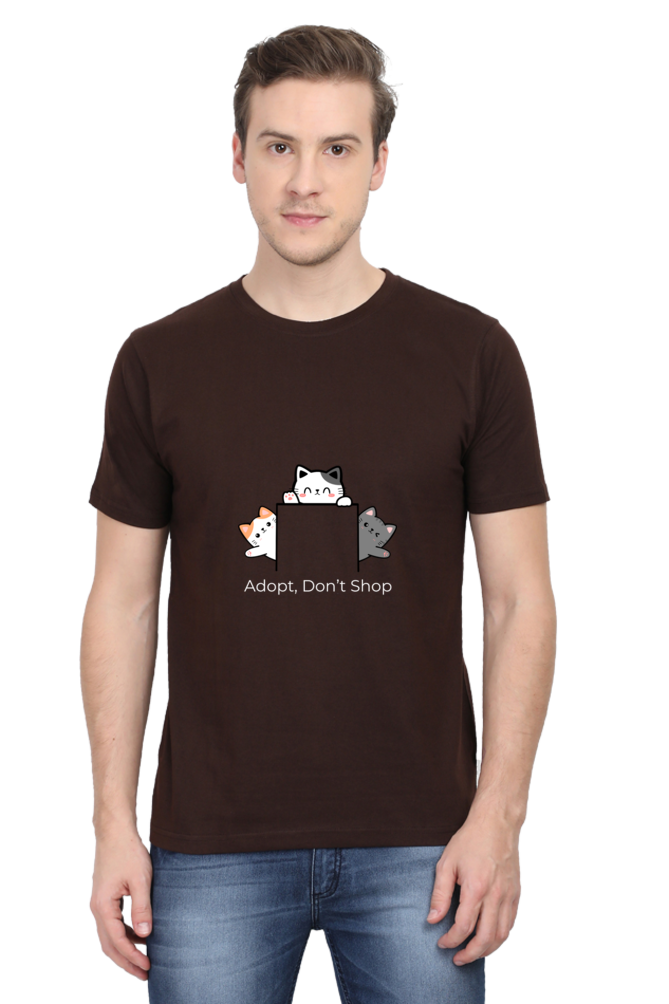 Adopt, Don't Shop Pets Unisex Dark Classic T-Shirt