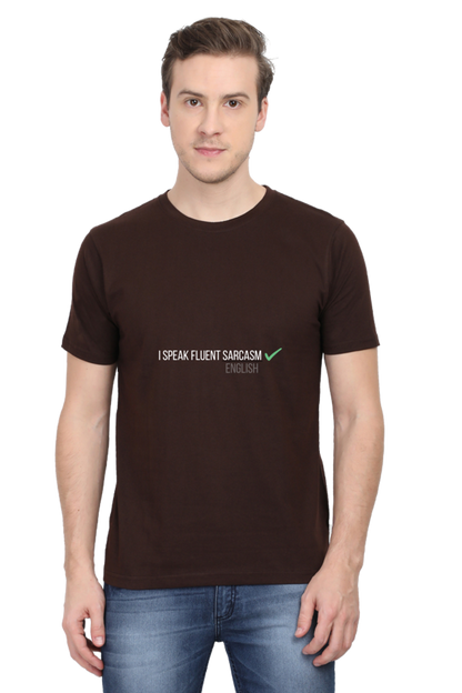 I Speak Fluent Sarcasm Unisex Dark Classic T-Shirt