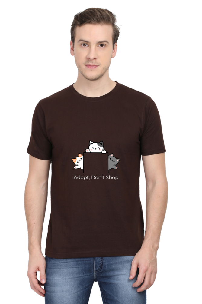 Adopt, Don't Shop Pets Unisex Dark Classic T-Shirt