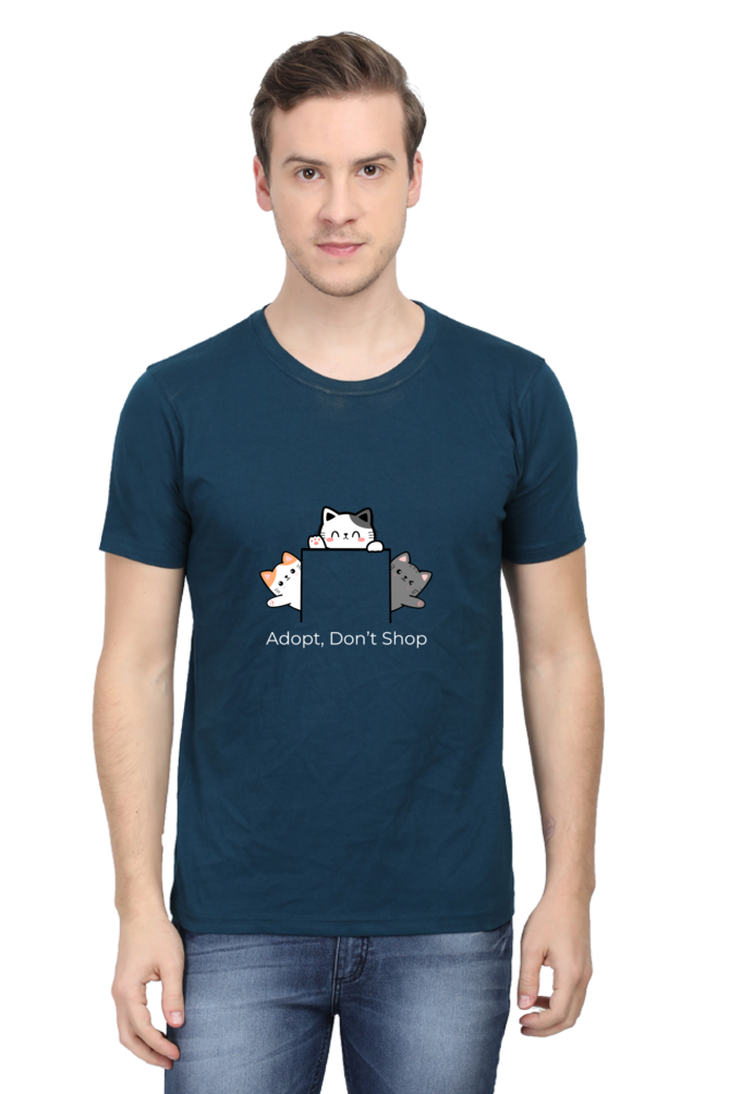 Adopt, Don't Shop Pets Unisex Dark Classic T-Shirt