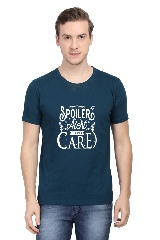 Spoiler Alert I don't Care Unisex Dark Classic T-Shirt