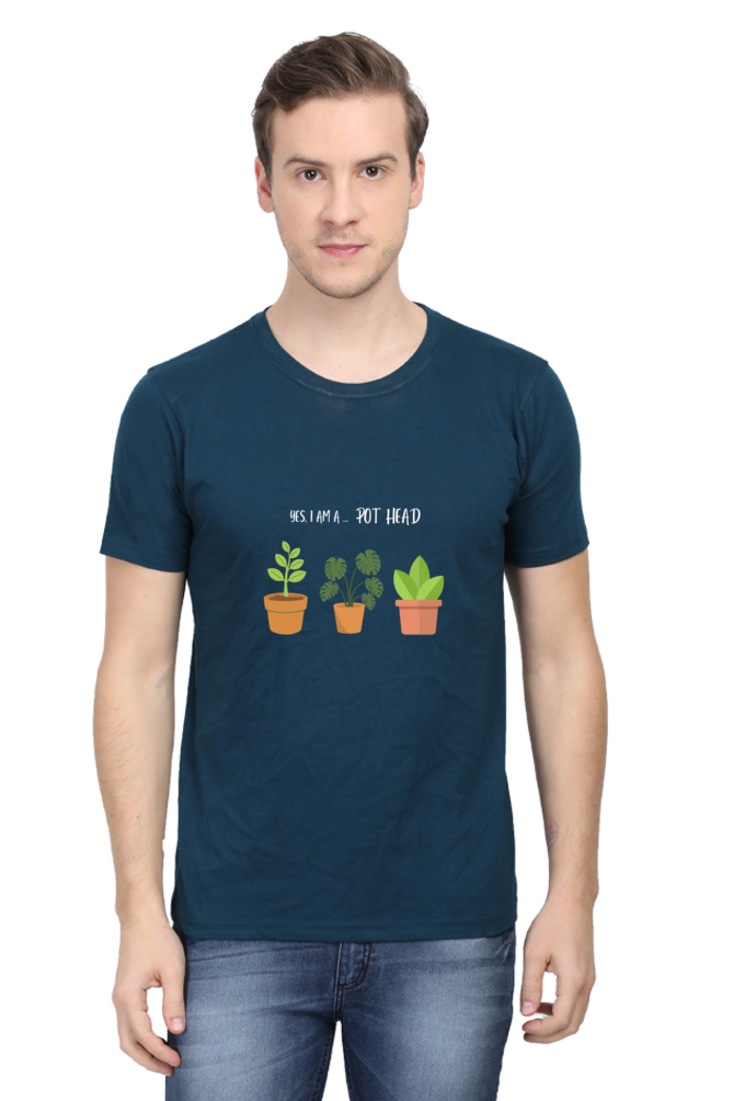 Yes I am a POT Head Unisex Dark Classic T-Shirt