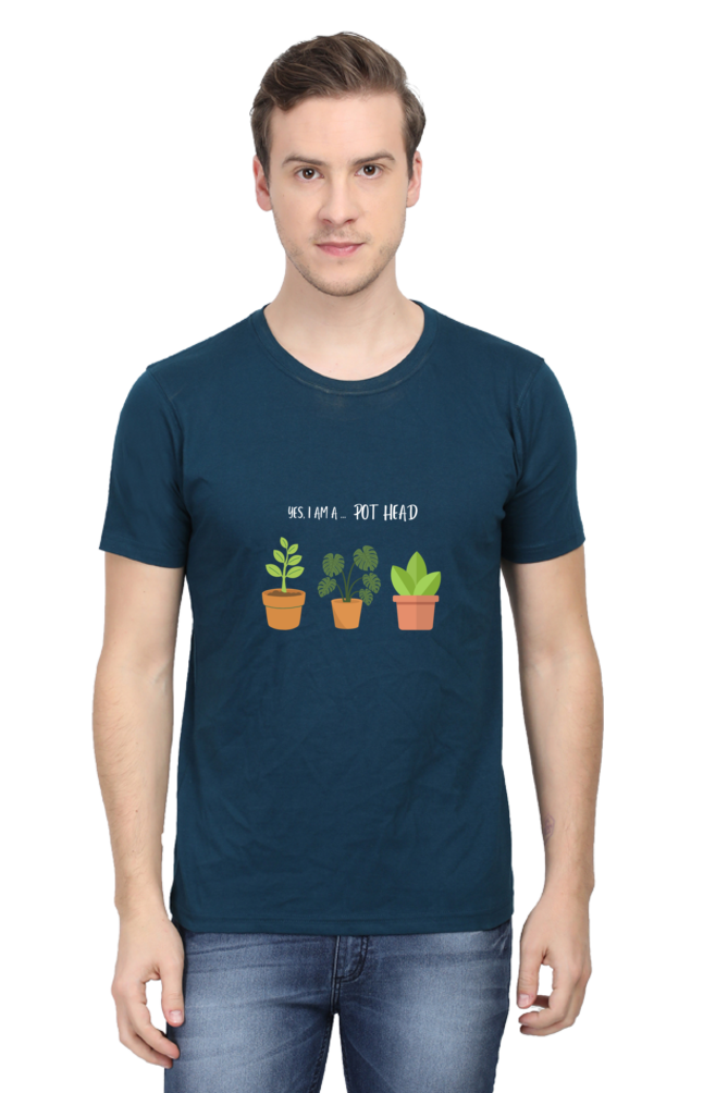 Yes I am a POT Head Unisex Dark Classic T-Shirt