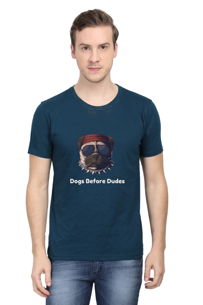 Dogs Before Dudes Unisex Dark Classic T-Shirt