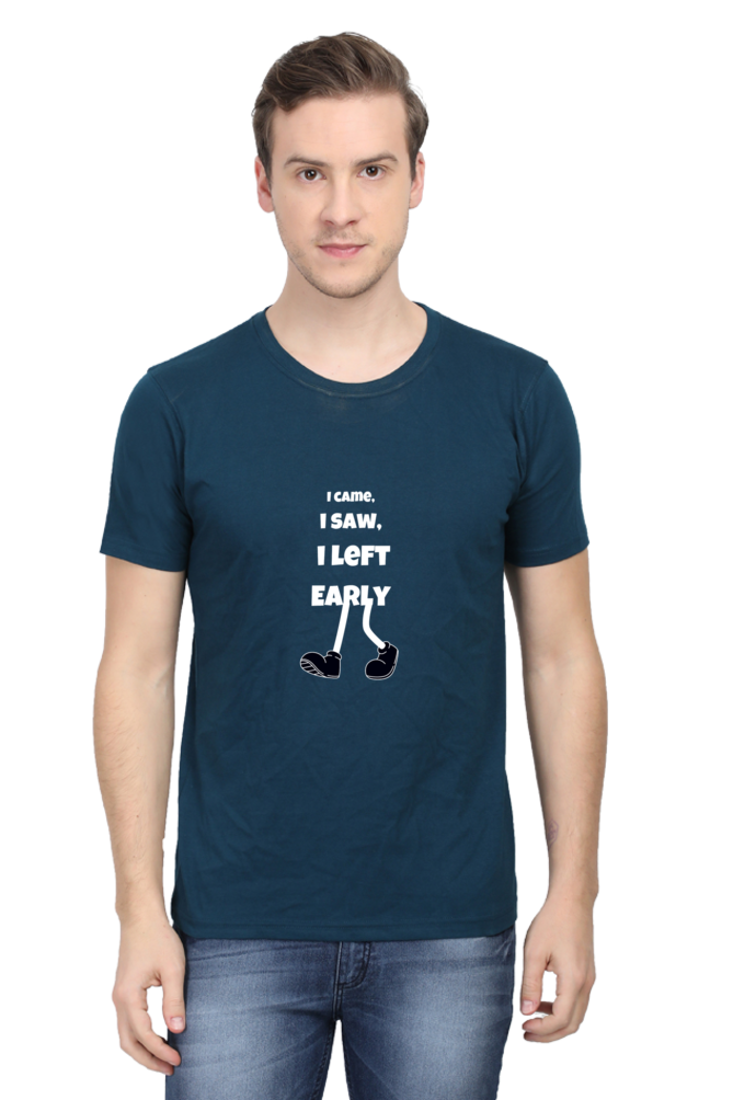 I Came I Saw I Left Walking Legs Unisex Dark Classic T-Shirt