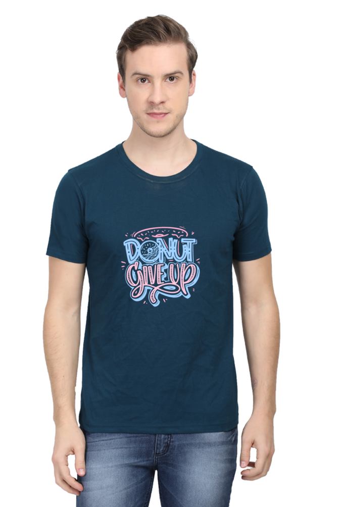 Donut Give Up Unisex Dark Classic T-Shirt