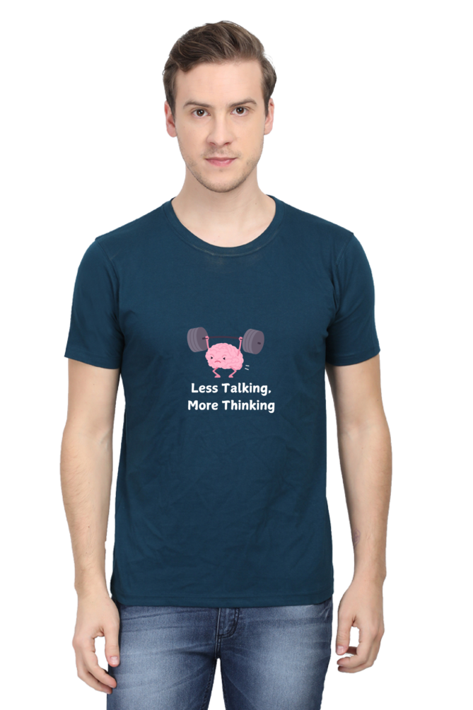 Less Talking More Thinking Unisex Dark Classic T-Shirt