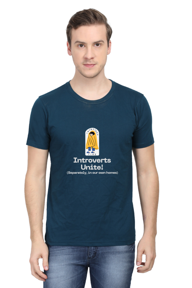 Introverts Unite Unisex Dark Classic T-Shirt