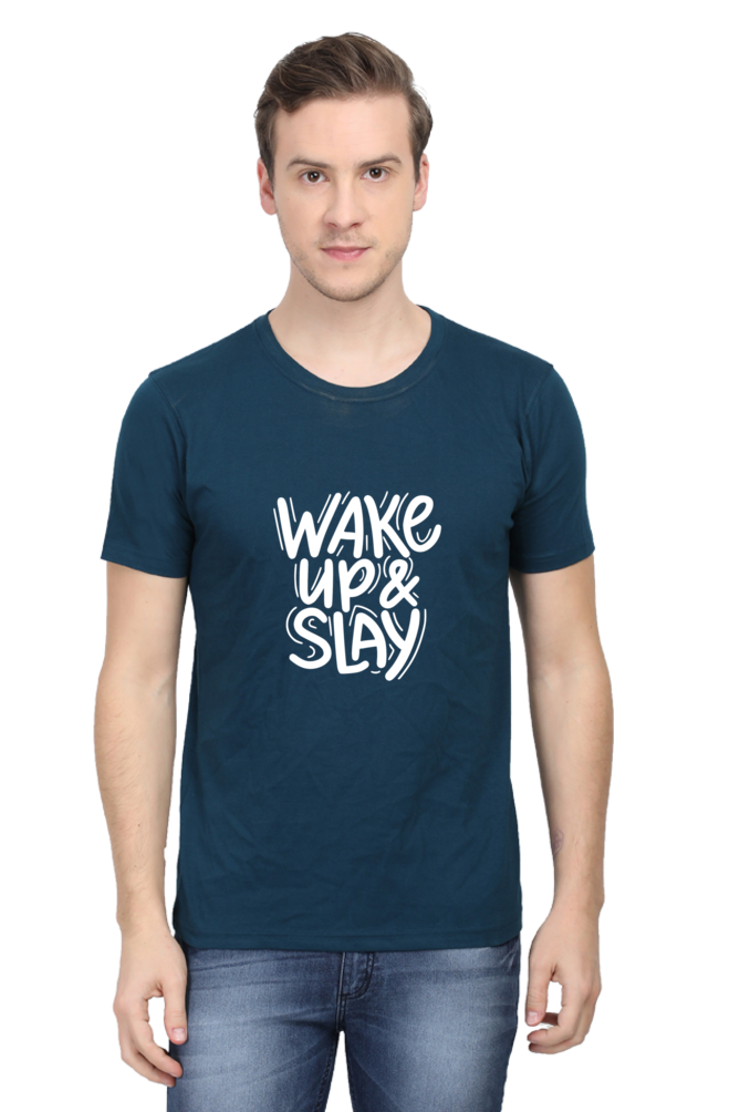 Wake Up & Slay Unisex Dark Classic T-Shirt