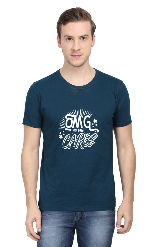 OMG No One Cares Sarcastic Unisex Dark Classic T-Shirt