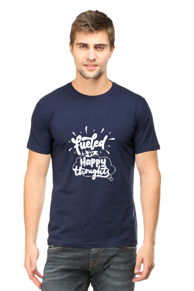 Fueled By Happy Thoughts Unisex Dark Classic T-Shirt