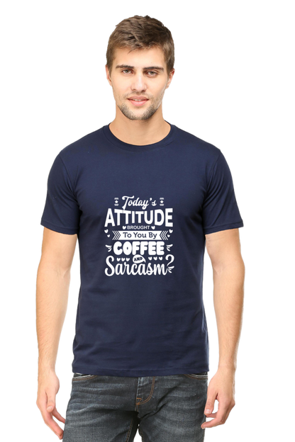 Today's Attitude By Coffee And Sarcasm Unisex Dark Classic T-Shirt