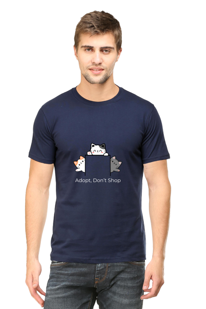 Adopt, Don't Shop Pets Unisex Dark Classic T-Shirt