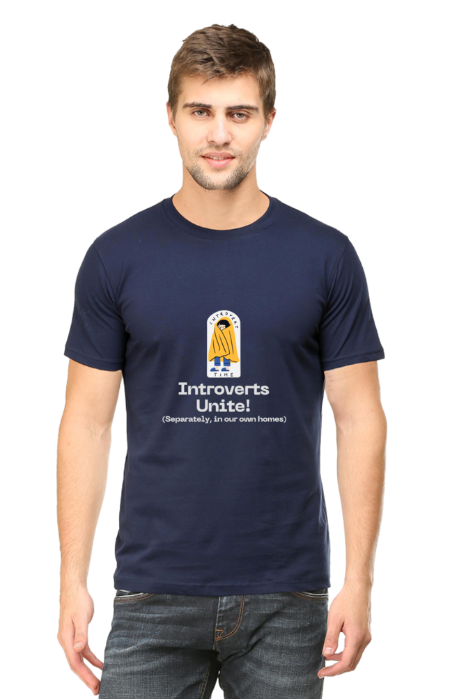 Introverts Unite Unisex Dark Classic T-Shirt