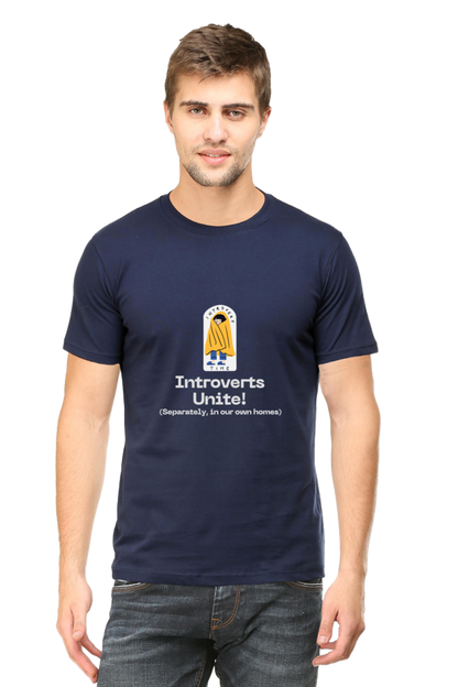 Introverts Unite Unisex Dark Classic T-Shirt