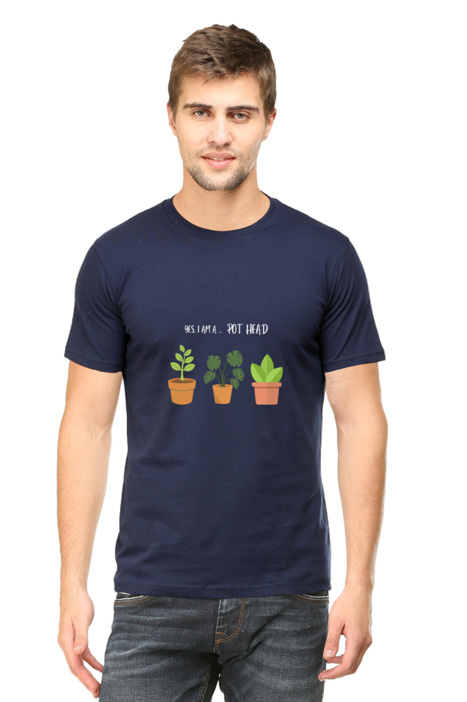 Yes I am a POT Head Unisex Dark Classic T-Shirt