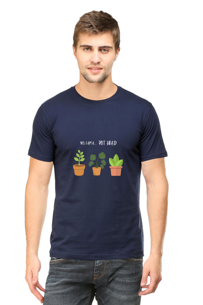 Yes I am a POT Head Unisex Dark Classic T-Shirt