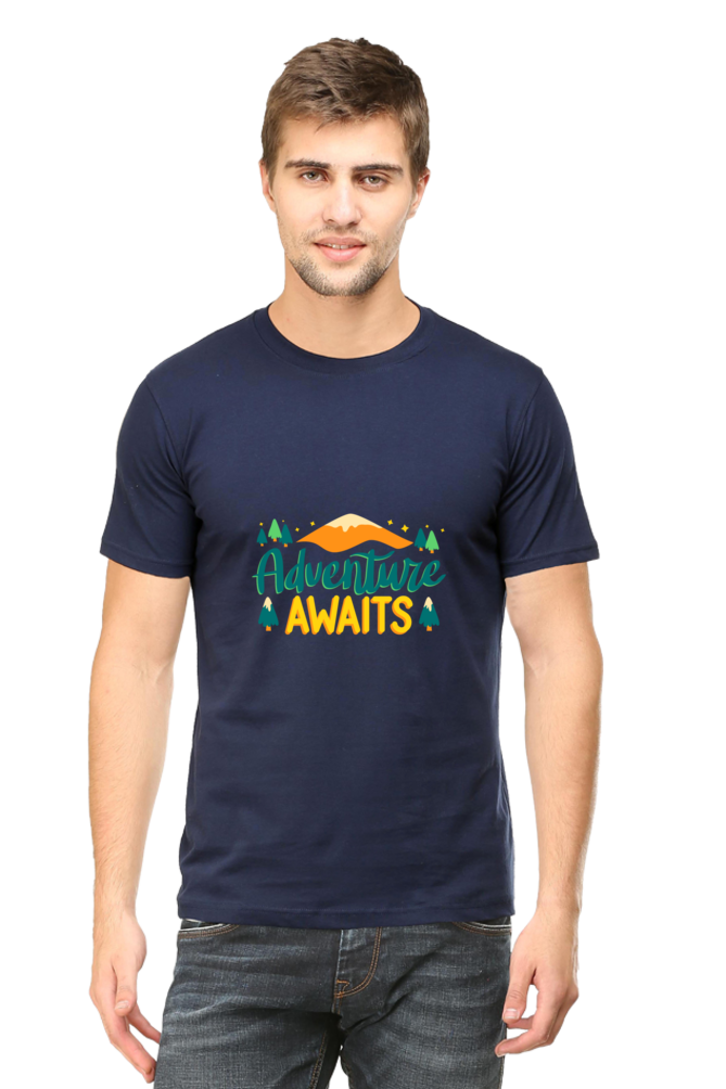 Adventure Awaits Unisex Dark Classic T-Shirt