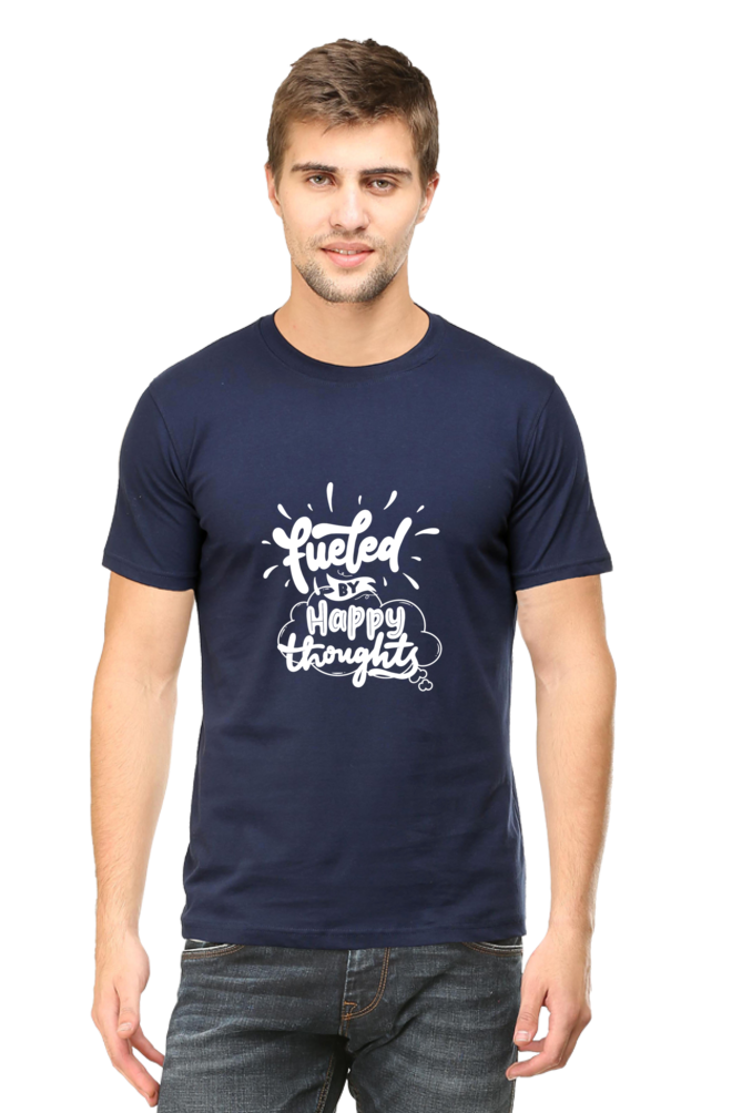 Fueled By Happy Thoughts Unisex Dark Classic T-Shirt