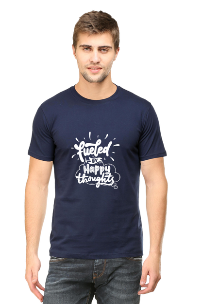 Fueled By Happy Thoughts Unisex Dark Classic T-Shirt