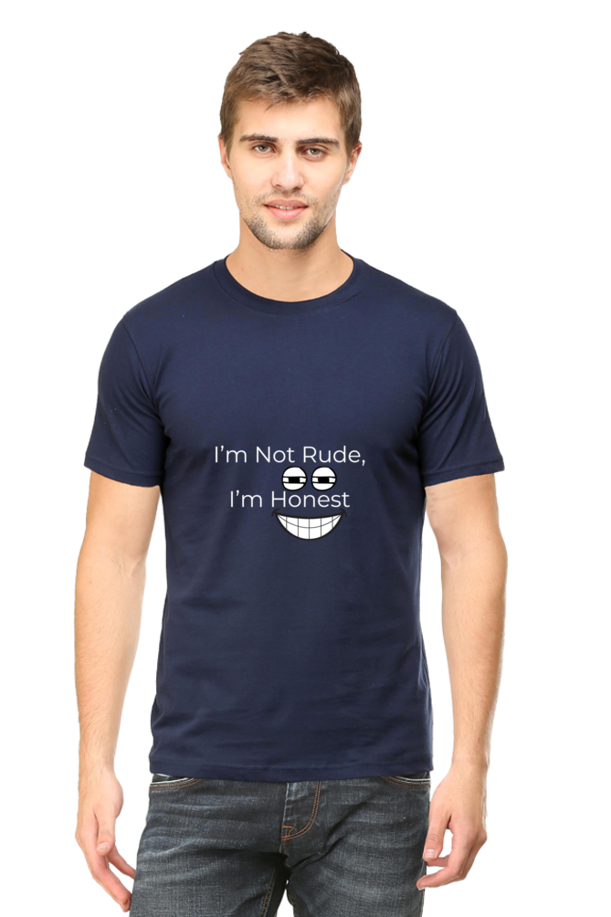 I am Not Rude, I am Honest Sarcastic Unisex Dark Classic T-Shirt