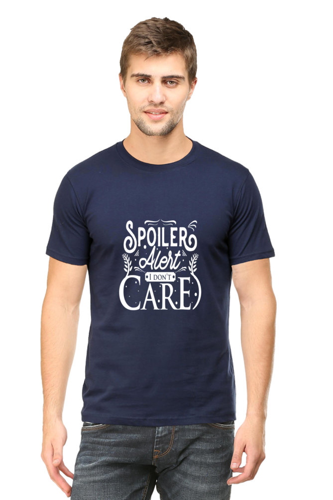 Spoiler Alert I don't Care Unisex Dark Classic T-Shirt